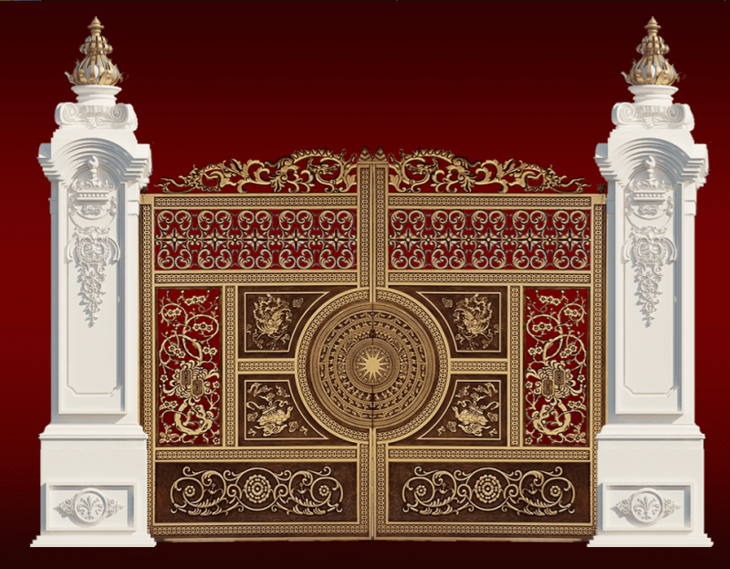 Cổng trống đồng mẫu 5