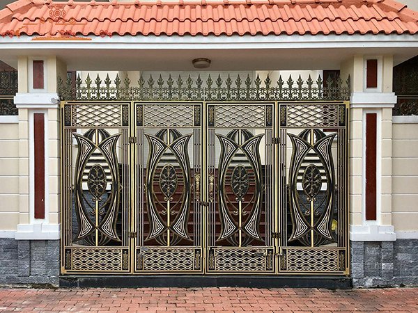 Cổng 4 cánh Mẫu 9