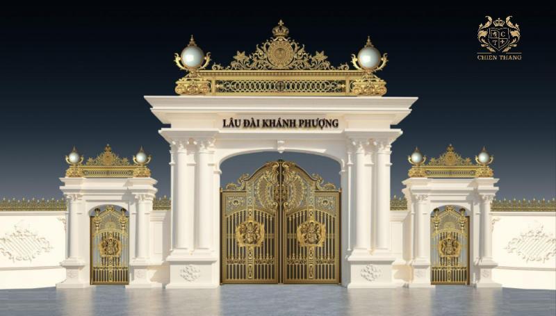 Cổng Phù Điêu Mẫu 6