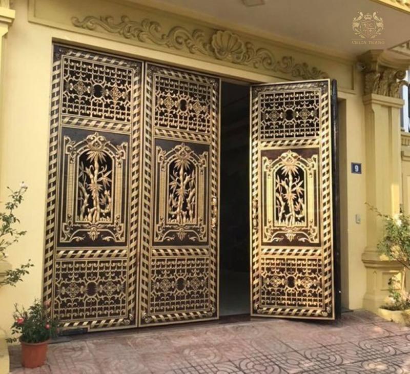 Cổng 4 cánh Mẫu 2