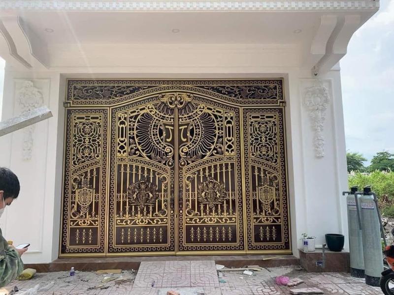 Cổng 4 cánh Mẫu 17