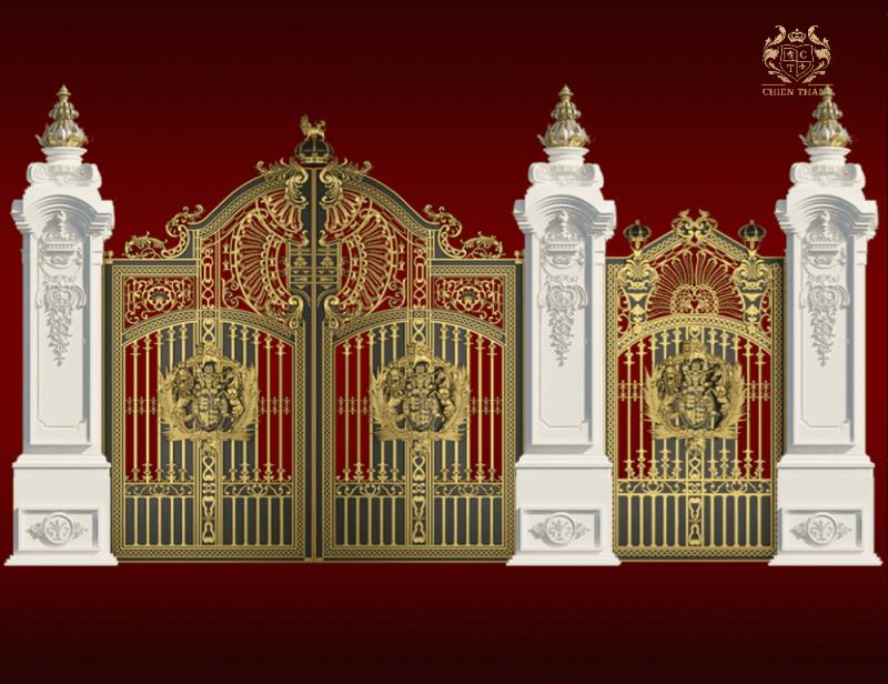 Cổng Phù Điêu Mẫu 11