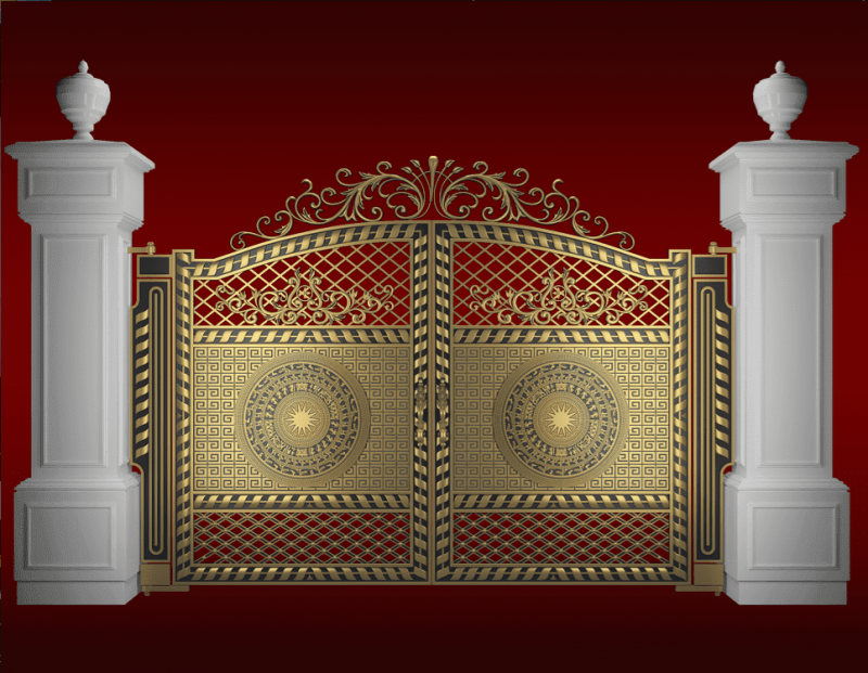 Cổng trống đồng mẫu 2