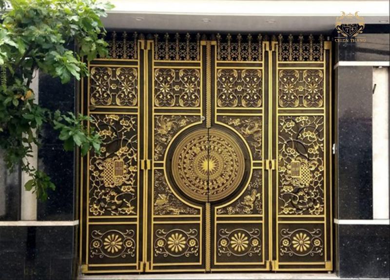 Cổng 4 cánh Mẫu 6