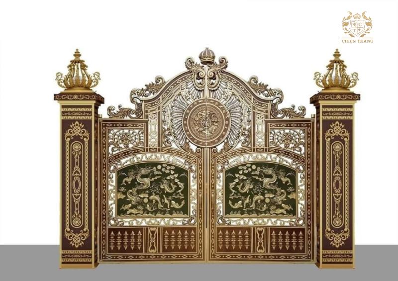 Cổng Phù Điêu Mẫu 4