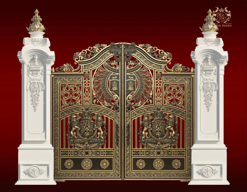 Cổng Phù Điêu Mẫu 12